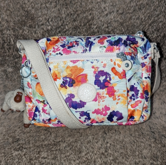 Kipling Wes Crossbody Bag Floral HB6557 - Picture 4 of 10